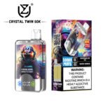 UZY CRYSTAL TWIN 50000 Double Flavors