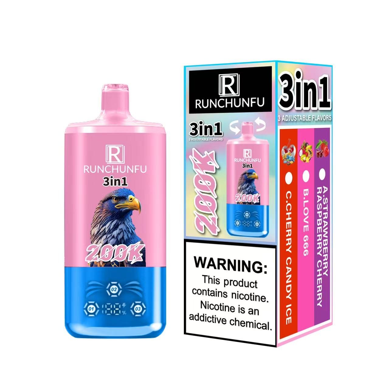 RUNCHUNFU 200K PUFFS RUNCHUNFU 200K PUFFS Italy Wholesale - Image 1