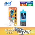 Jnr QUADS 4 in 1 120K 120000 Puffs - Image 6