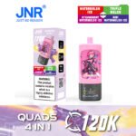Jnr QUADS 4 in 1 120K 120000 Puffs - Image 5