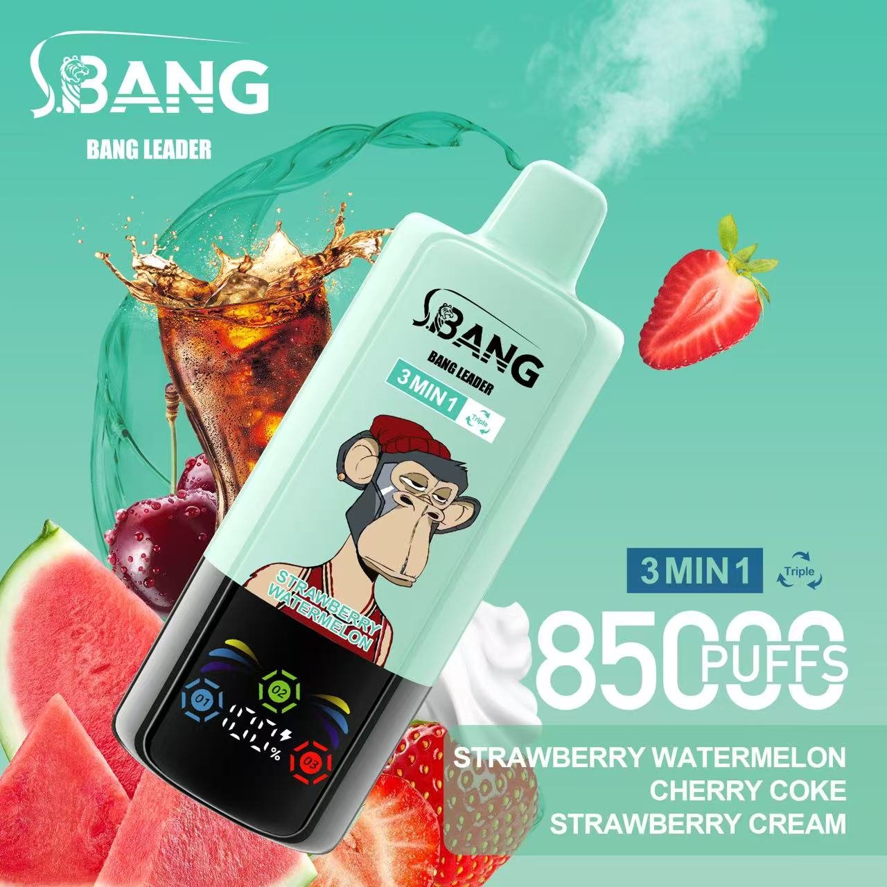 Bang Leader 85000 Puffs Bang Leader 85000 Puffs Triple Flavor Netherland - Image 1