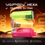 VAPEN HEXA 200K 6IN1 Puffs vape disposable - Image 3