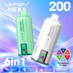 VAPEN HEXA 200K 6IN1 Puffs vape disposable - Image 5