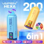 VAPEN HEXA 200K 6IN1 Puffs vape disposable - Image 6